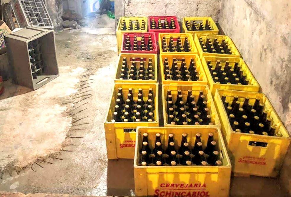 Apreensão cerveja adulterada