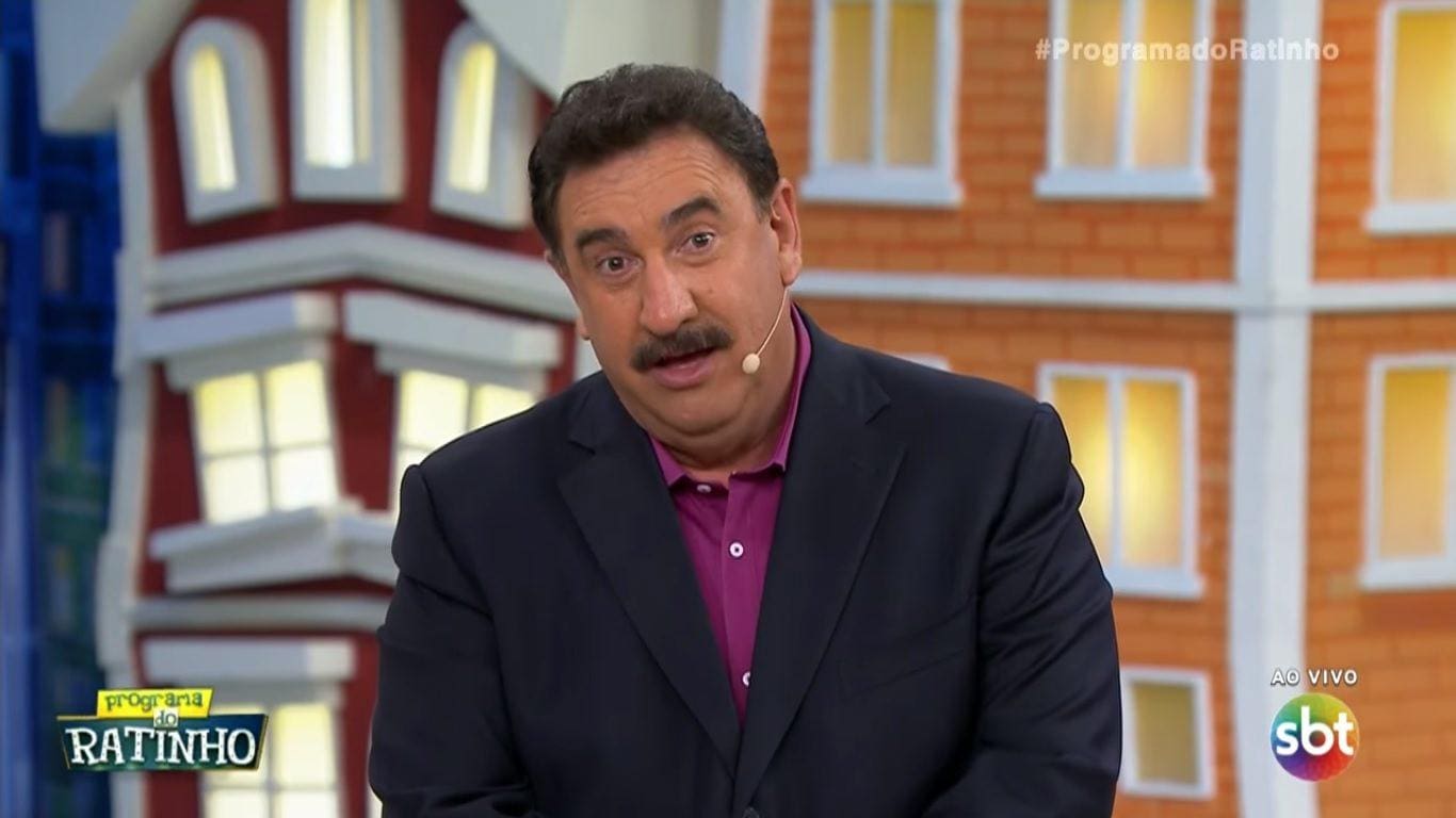 O apresentador Ratinho