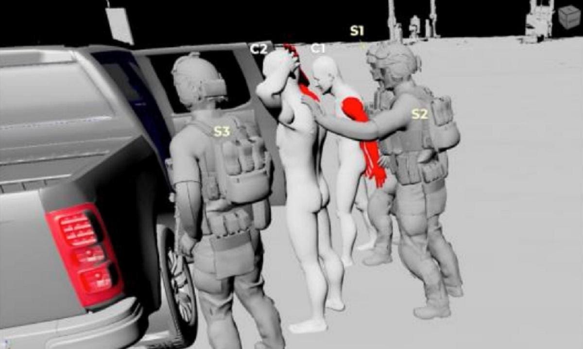 Inquérito policial traz reconstituição em 3D da condução dos dois suspeitos horas antes da operação que matou 26 pessoas