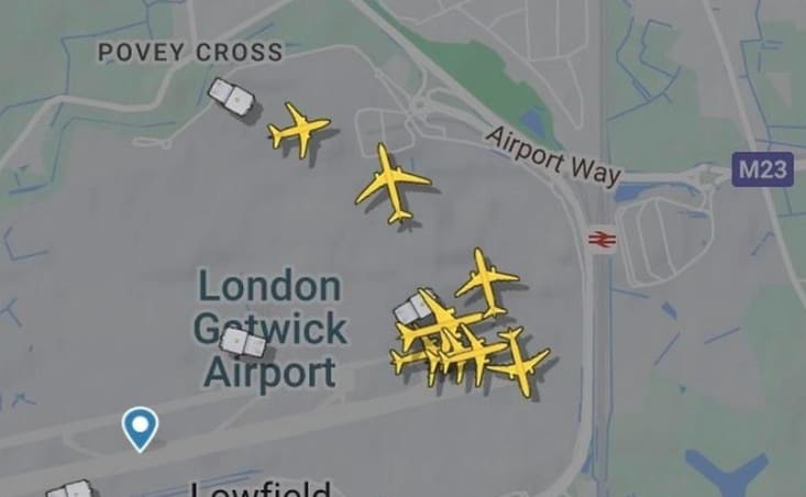 Drone faz voos desviarem no segundo maior aeroporto de Londres