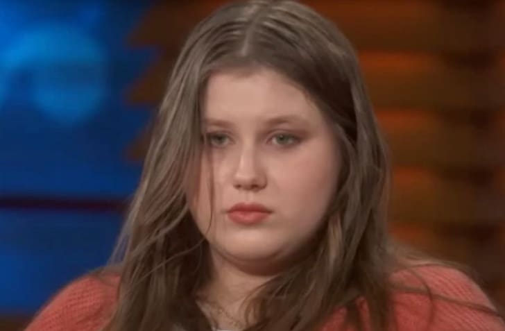 Julia Faustyna, que alega ser Madeleine McCann durante o talk show com Dr Phill nos Estados Unidos