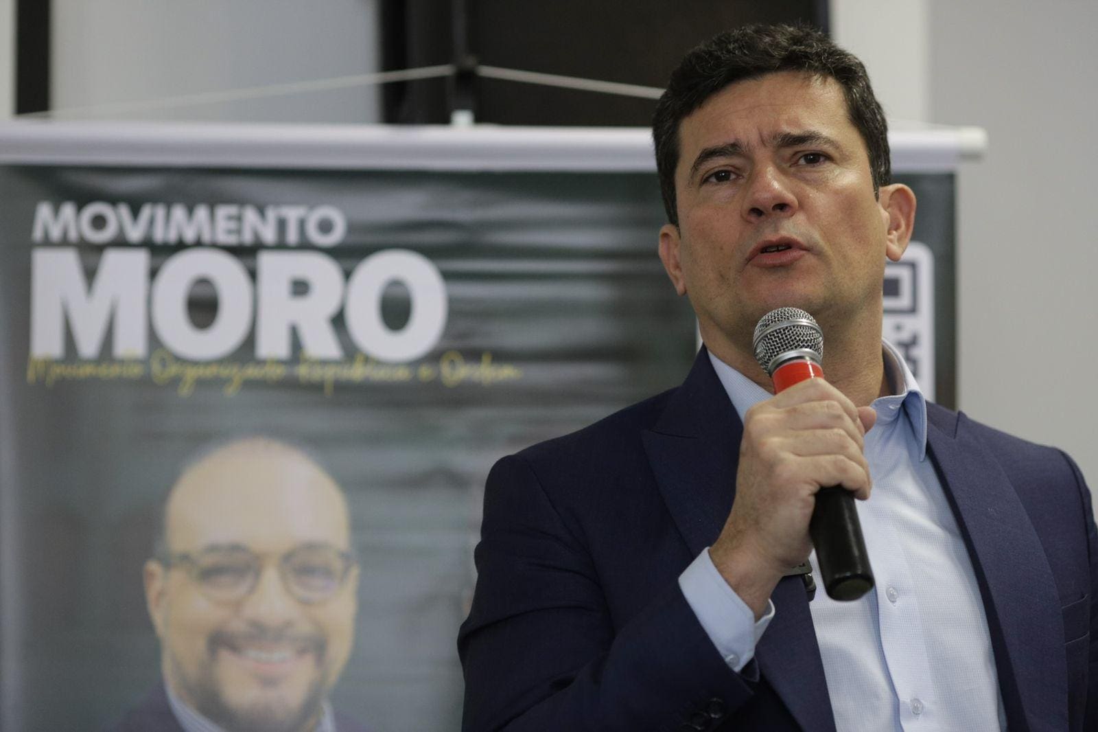 Sergio Moro esteve em BH para lançar movimento em busca de apoiadores