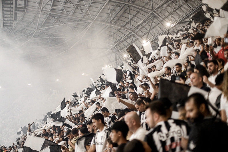 Torcida do Atlético na Arena MRV