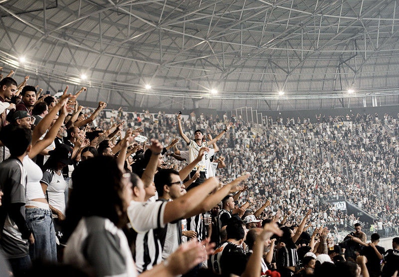Torcida do Atlético na Arena MRV