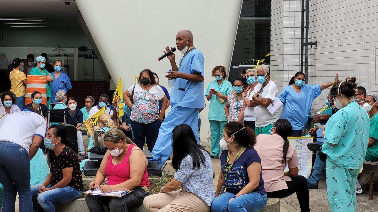 Assembleia servidores da Fhemig