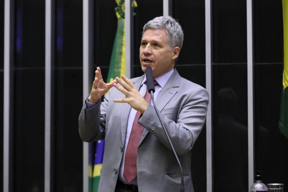 O ministro do Desenvolvimento Agrário, Paulo Teixeira (PT)
