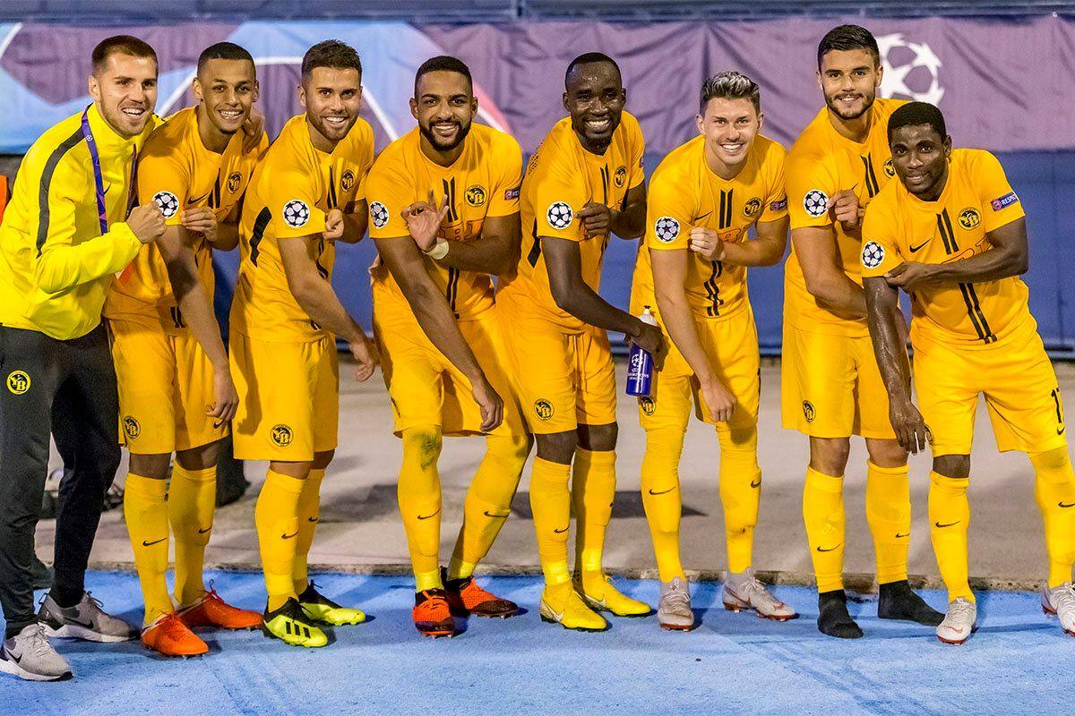 Young Boys garantiu vaga inédita à fase de grupos da Liga dos Campeões