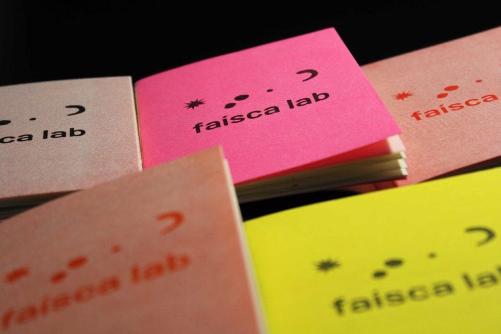 Festa de publicações do faísca lab acontece neste sábado (20/01), no Cidade Nova