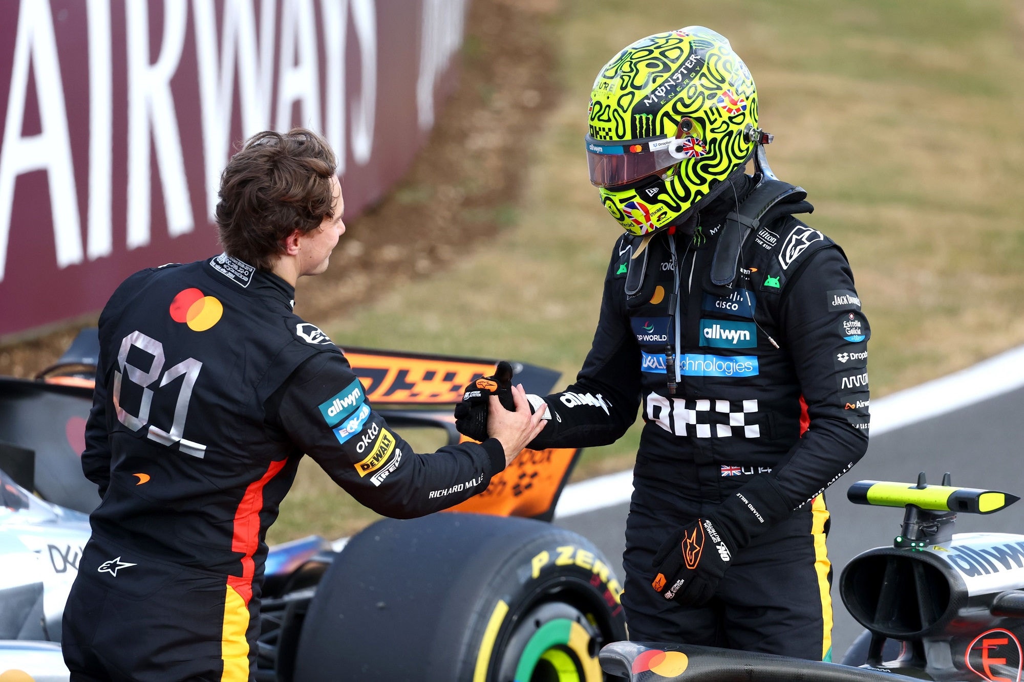 Norris e Piastri fizeram dobradinha da McLaren