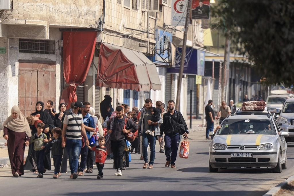 palestinos-gaza-fuga