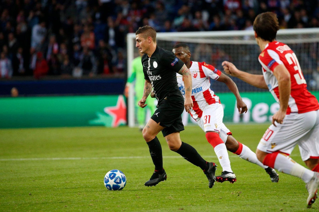Com 3 de Neymar, PSG faz 6 a 1 em time sérvio na Liga dos Campeões
