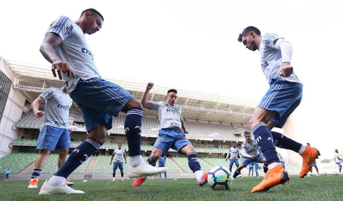 Após assumir a vice-liderança do Campeonato Brasileiro no final de semana, Palmeiras chega confiante para eliminar Cruzeiro da Copa do Brasil