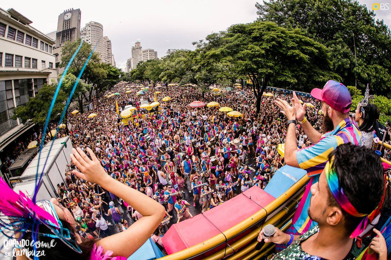 Bloco Quando Come se Lambuza, do Carnaval de BH