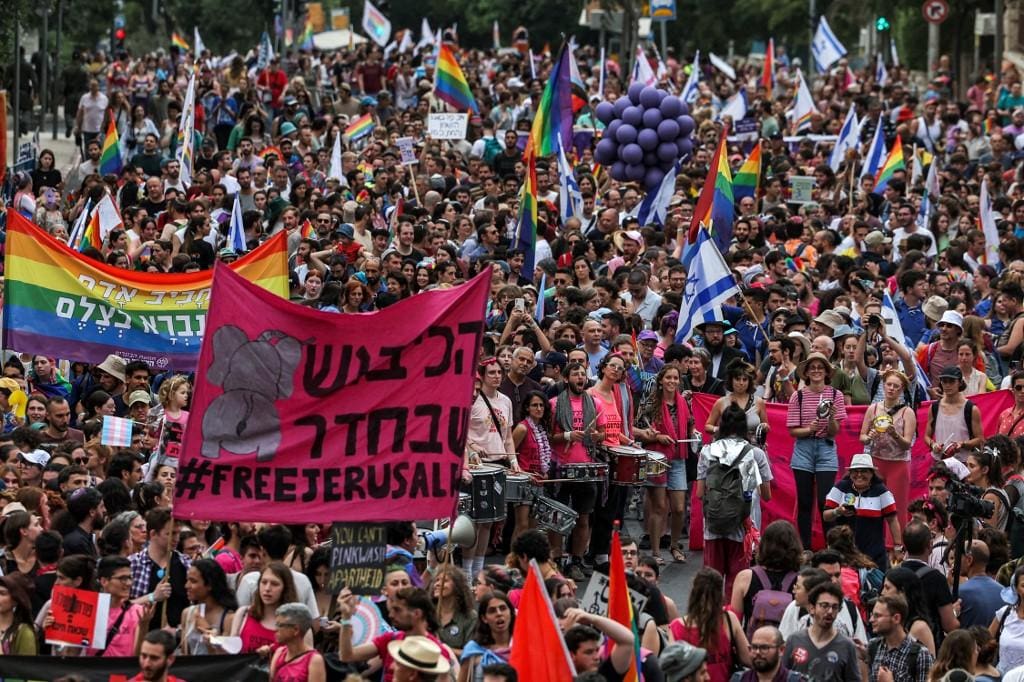 parada do orgulho gay jerusalém israel 2023
