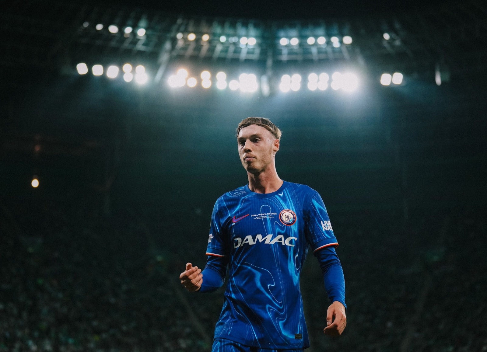 Cole Palmer foi um dos destaques na final contra o Betis