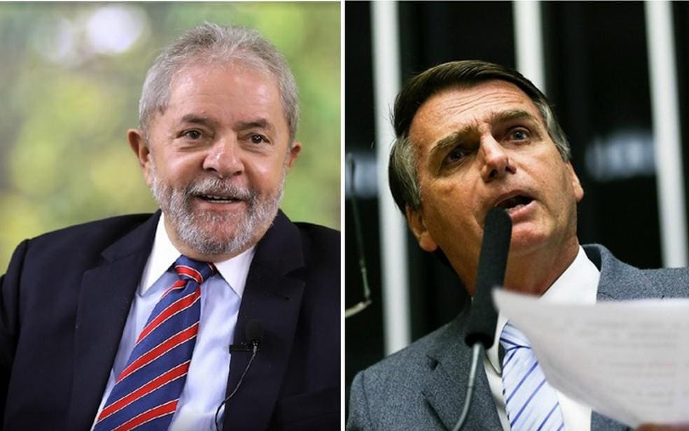 Lula e Bolsonaro