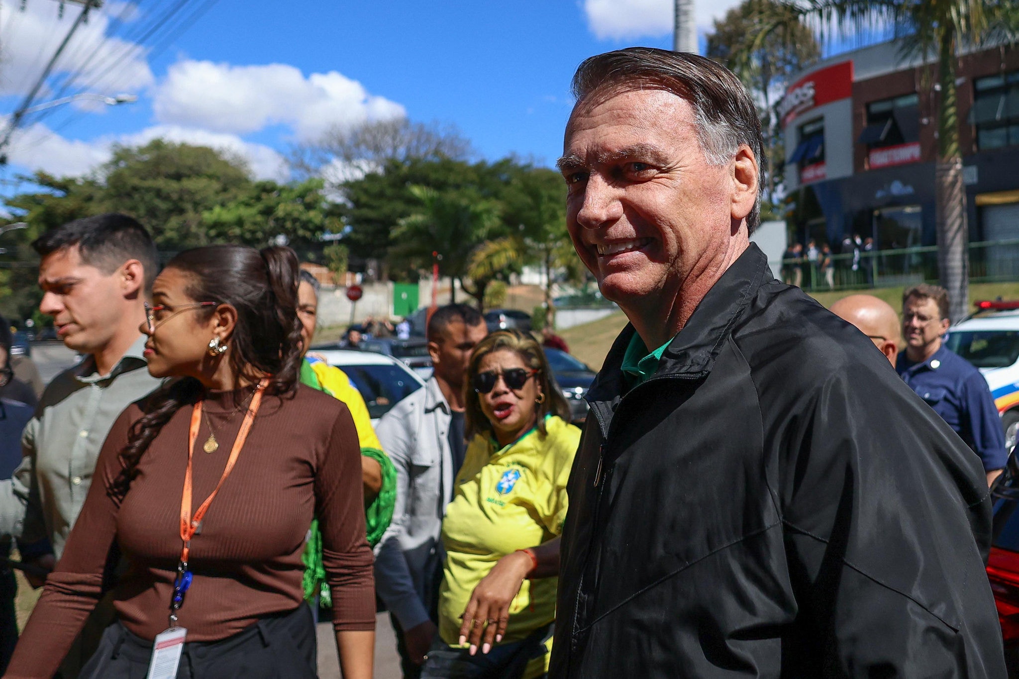 Ex-presidente Jair Bolsonaro em BH