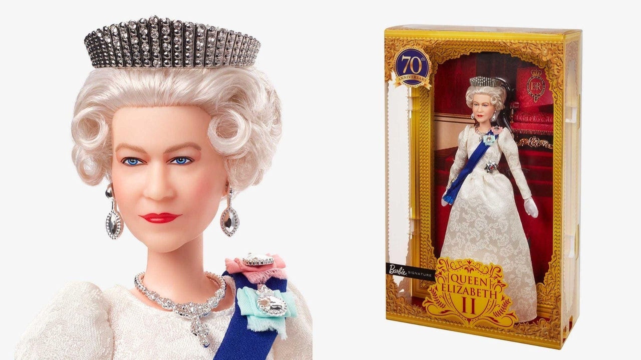 Boneca Rainha Elizabeth é vendida por R$ 346