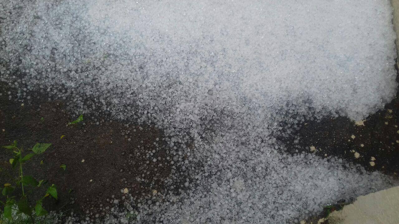 Chuva granizo