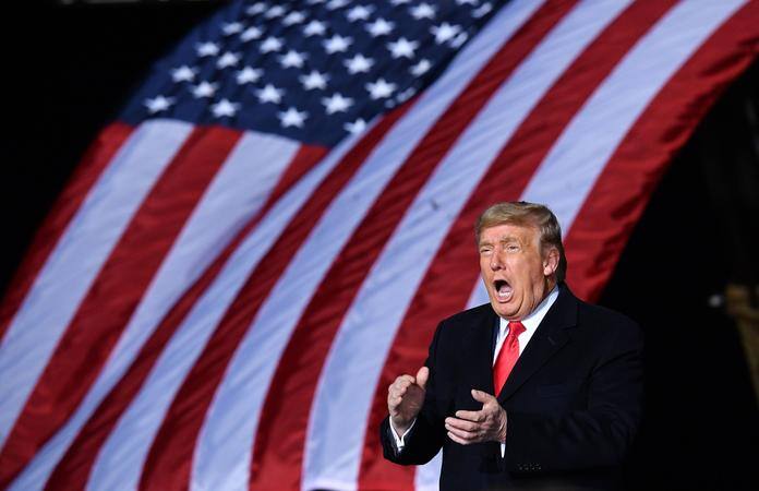Donald Trump foi presidente dos EUA entre 2017 e 2021 e tenta disputar a eleição deste ano
