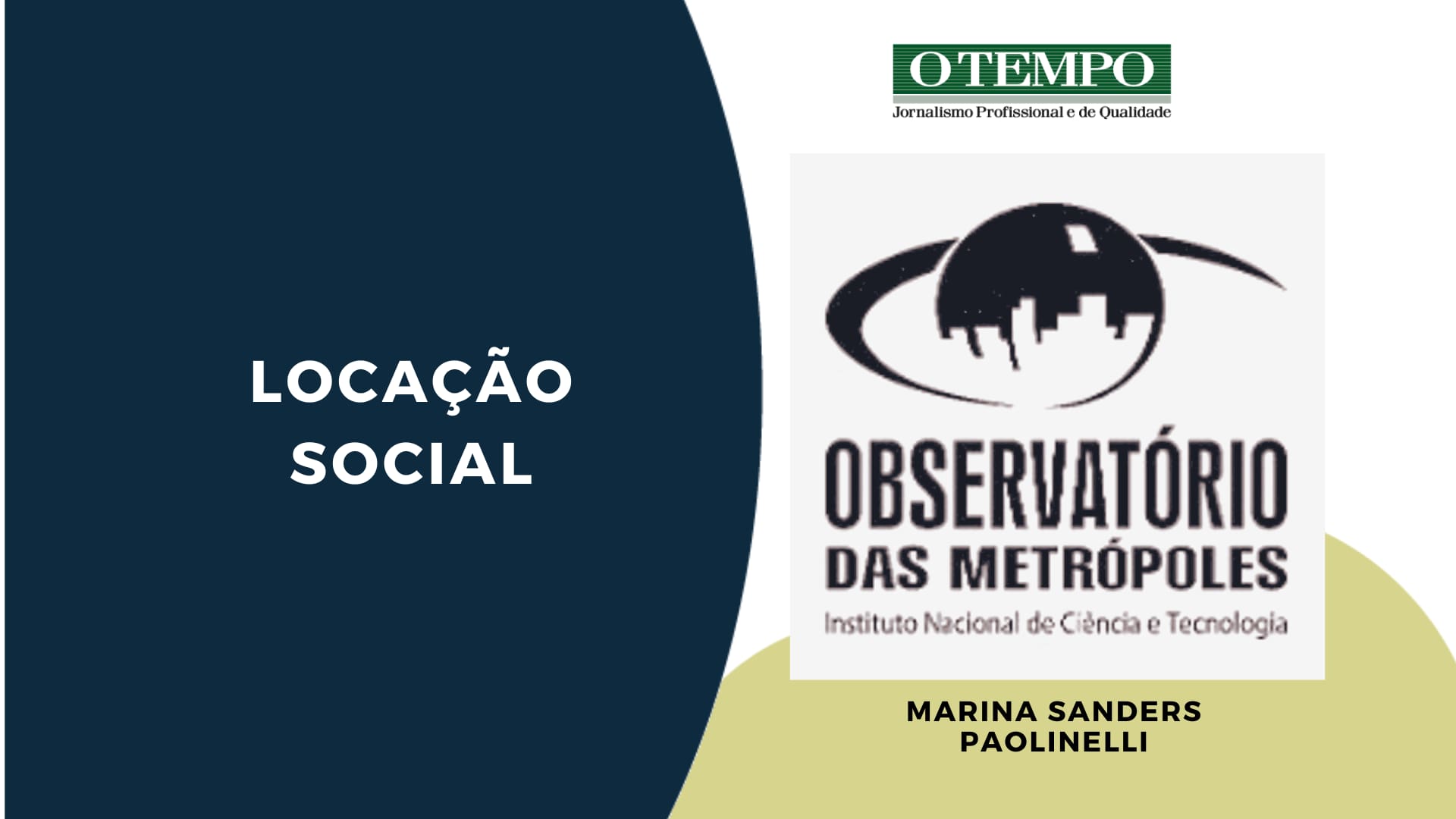 Leia artigo de Marina Sanders Paolinelli sobre locação social no novo MCMV, modalidade que já conta com um programa municipal em Belo Horizonte