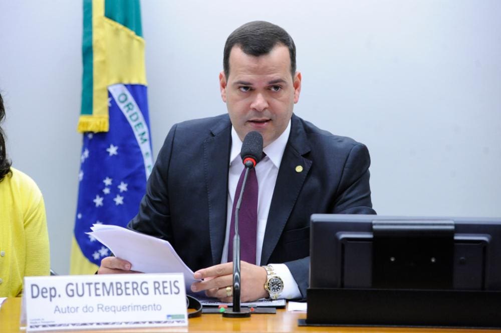 O deputado federal Gutemberg Reis (MDB-RJ) também foi alvo de buscas e apreensão na operação da Polícia Federal