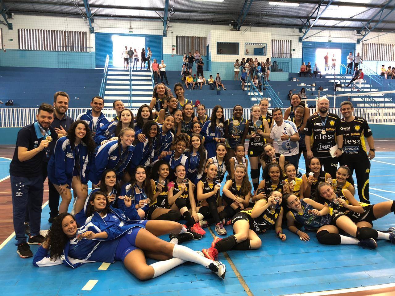 Sada Argos fatura título inédito no Estadual de vôlei feminino sub-15