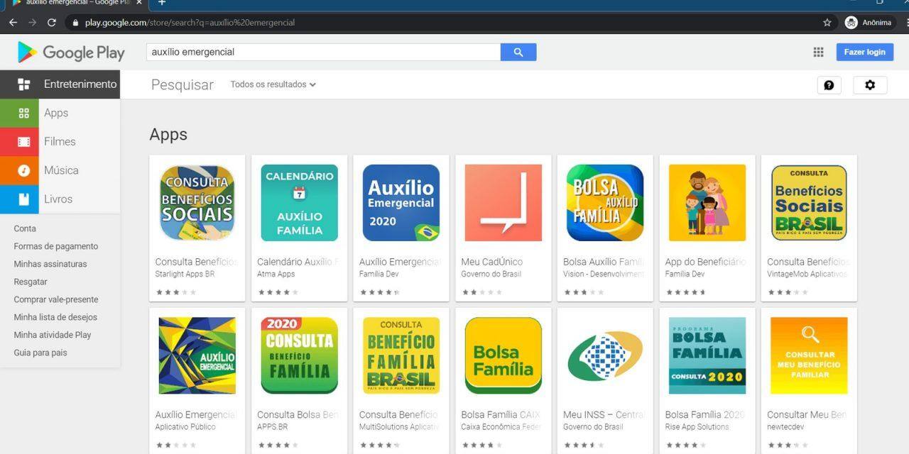Golpe apps