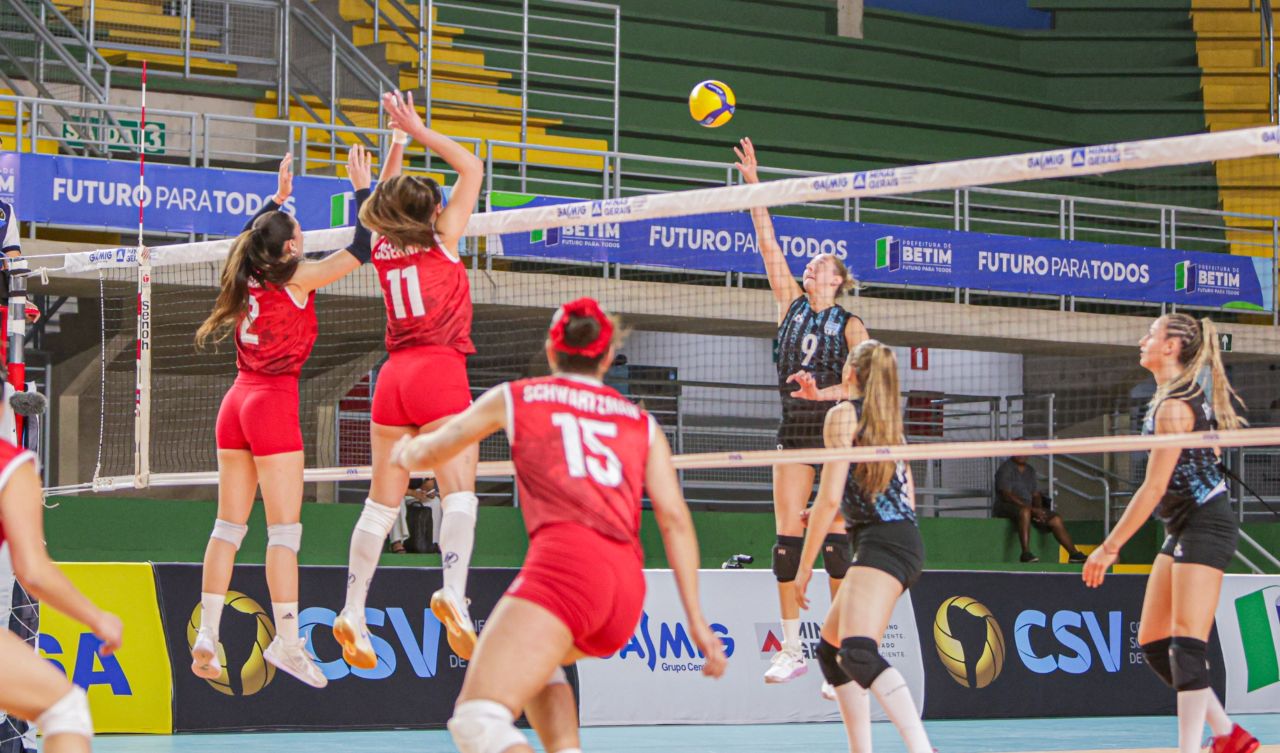 Argentina e Chile duelam no segundo dia de Copa América de Vôlei Feminino
