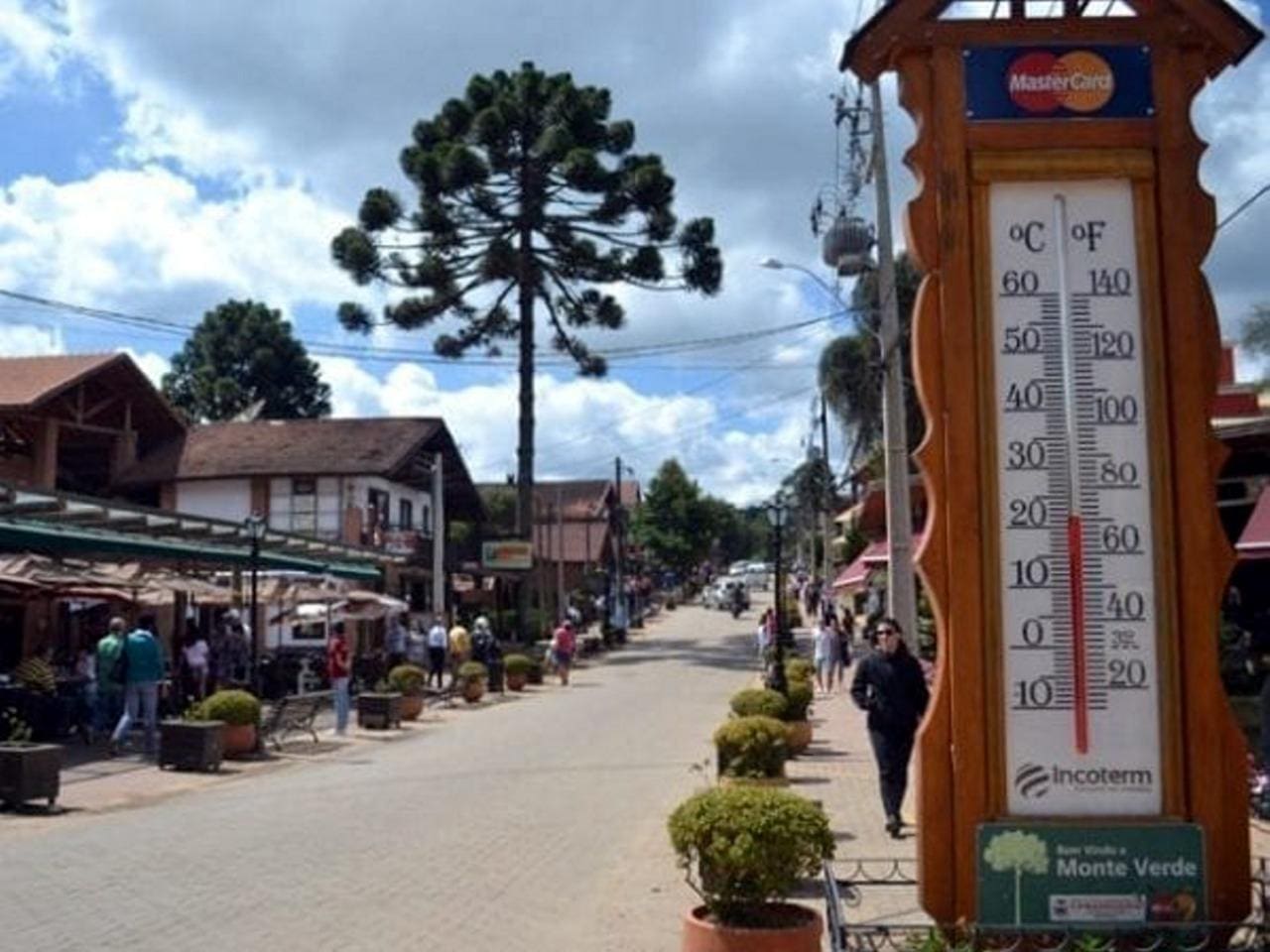 A cidade de Monte Verde registrou uma das menores temperaturas no país