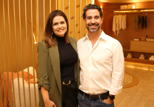 Percorrendo os belos espaços da CASACOR Minas, no Espaço 356, Aimée Utsch e Bernardo Telles
