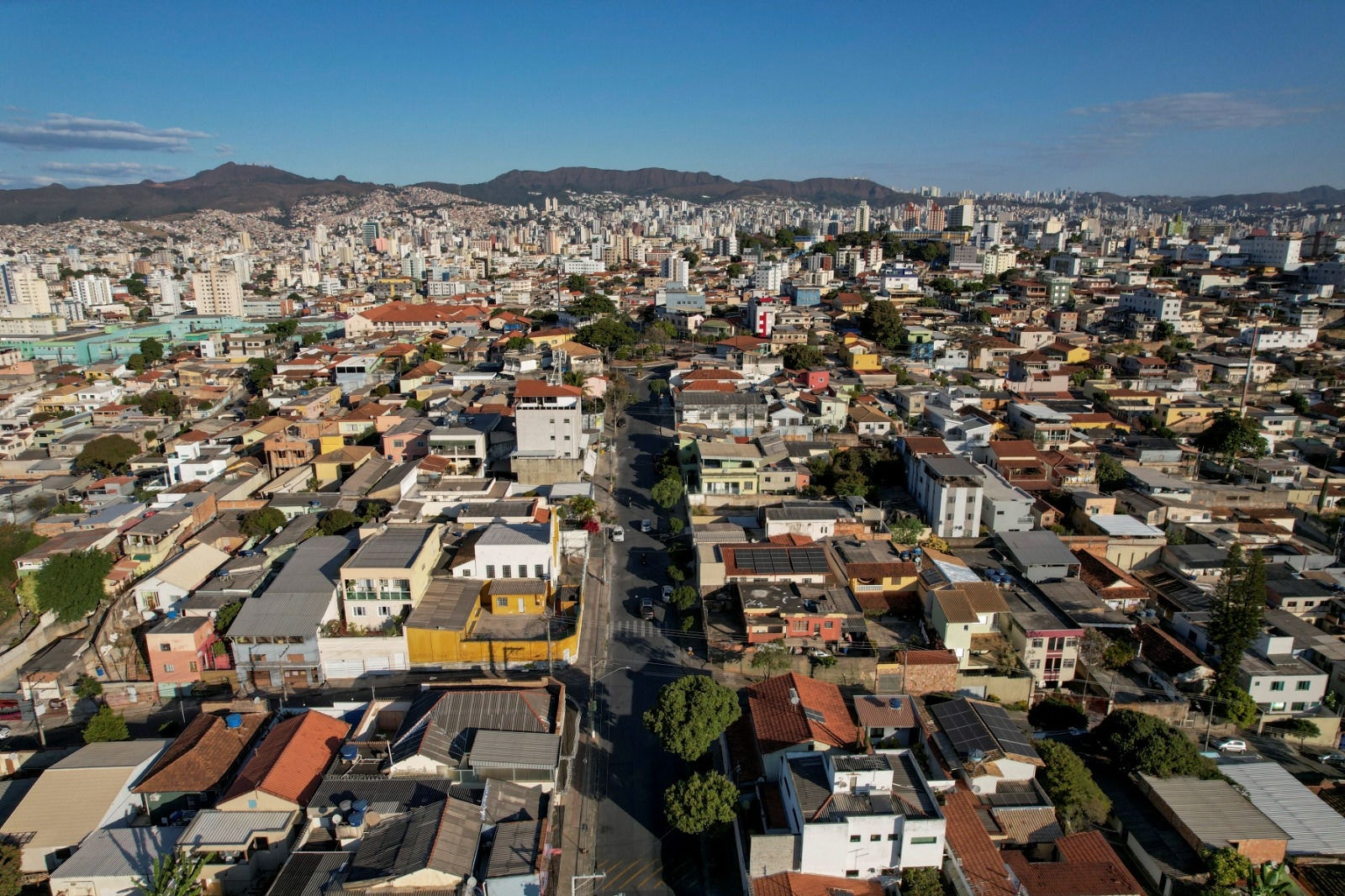 Plano da prefeitura pode flexibilizar normas para construção de prédios em bairros como o Concórdia, na região Nordeste de BH