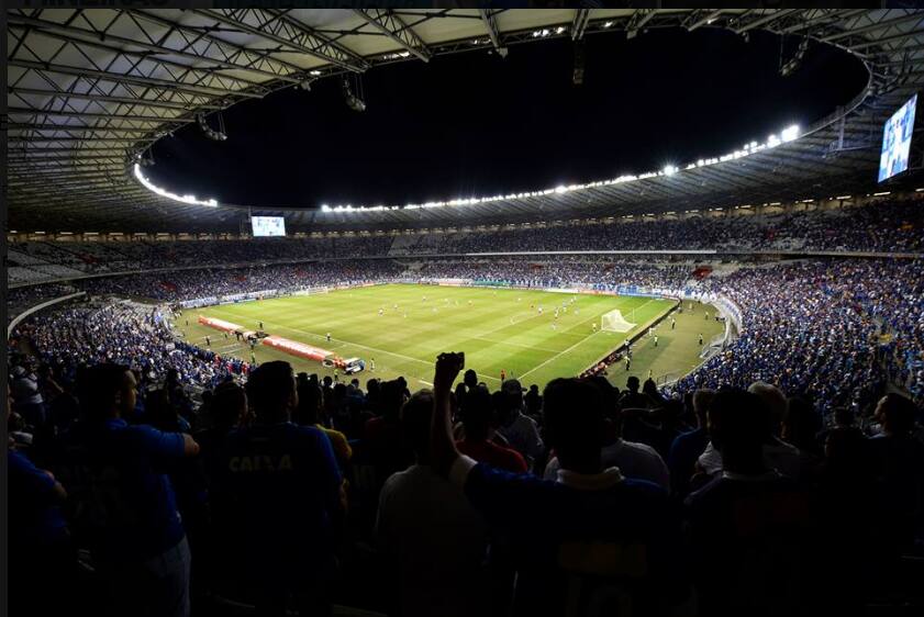 Estádio Mineirão será palco da partida decisiva entre Cruzeiro e Universidad Católica de Quito