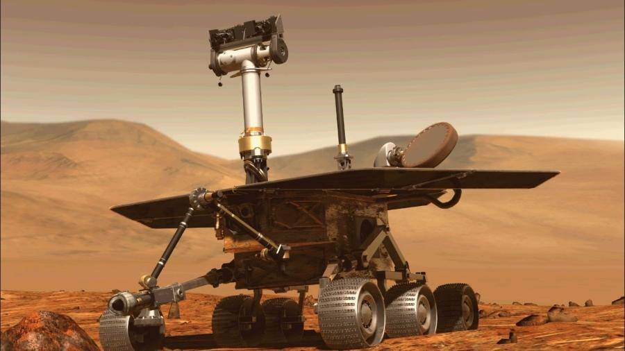 Conhecido pelos íntimos como Oppy, o robô chegou a Marte em 2004