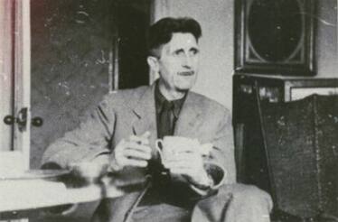 O escritor George Orwell (1903-1950) escreveu clássicos como '1984' e 'As Revoluções dos Bichos'