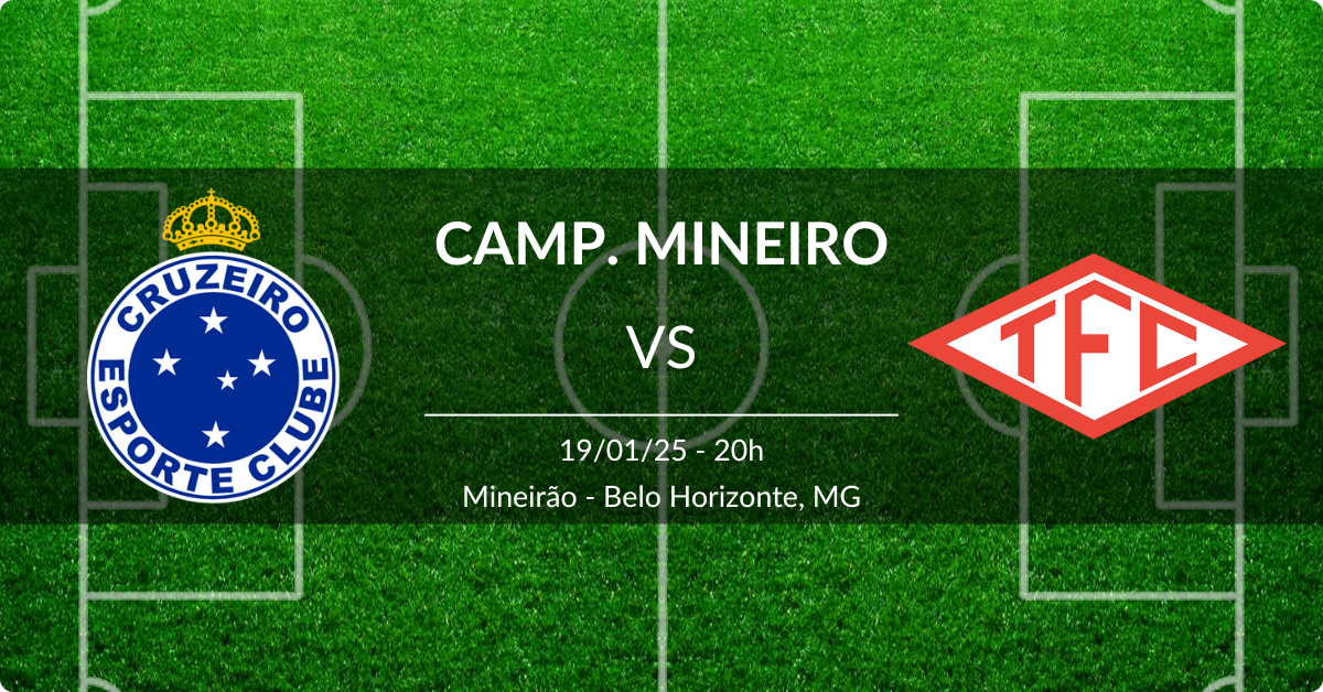 Cruzeiro x Tombense 19/01/25