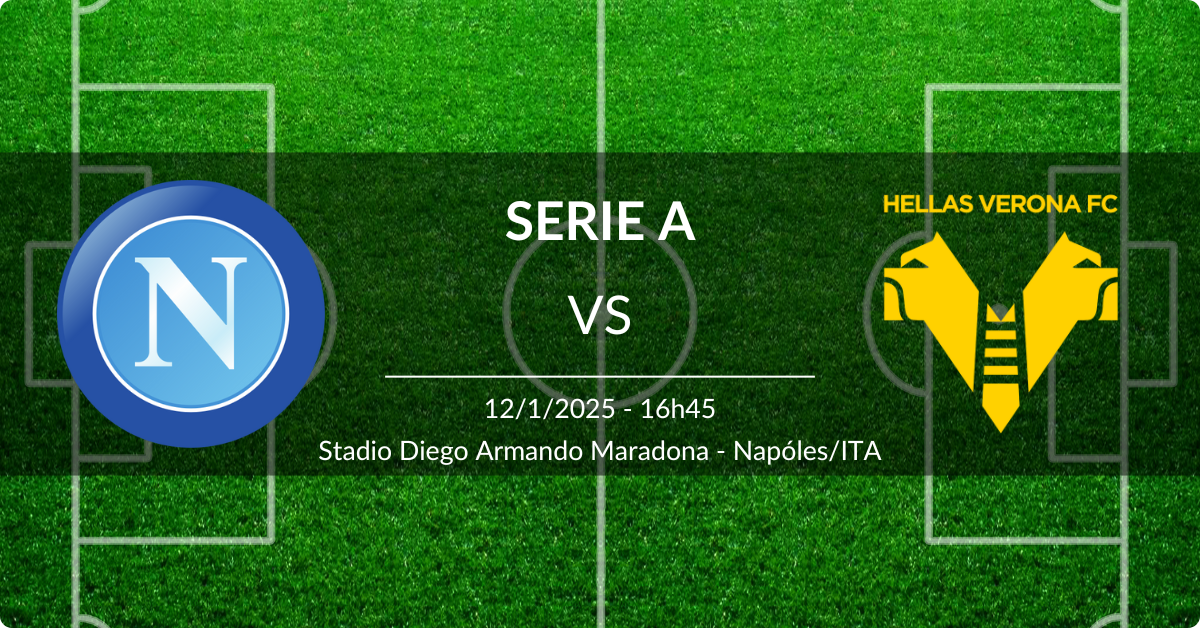 Napoli x Verona 12/1/25