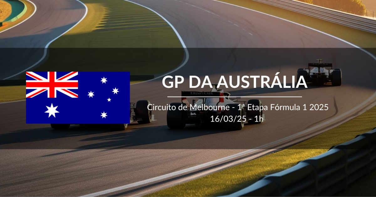 GP da Austrália 16/03/25 Fórmula 1