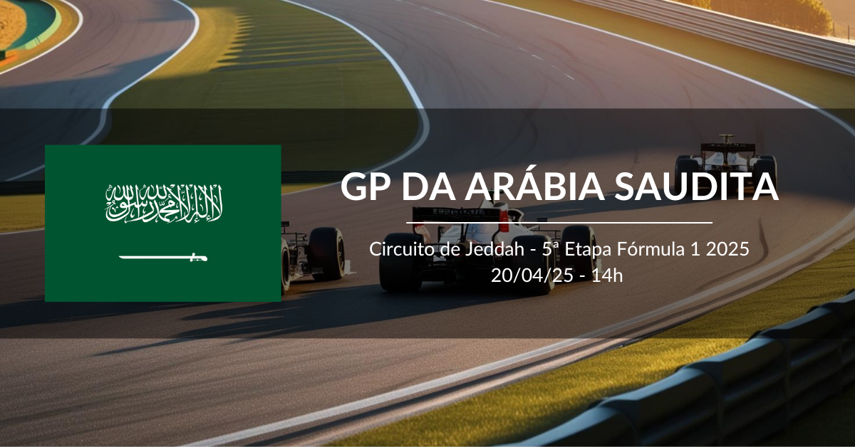 GP da Arábia Saudita 20/04/25 Fórmula 1