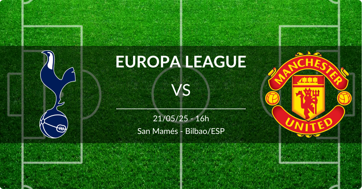 Tottenham x Manchester United 21/05/25 Europa League
