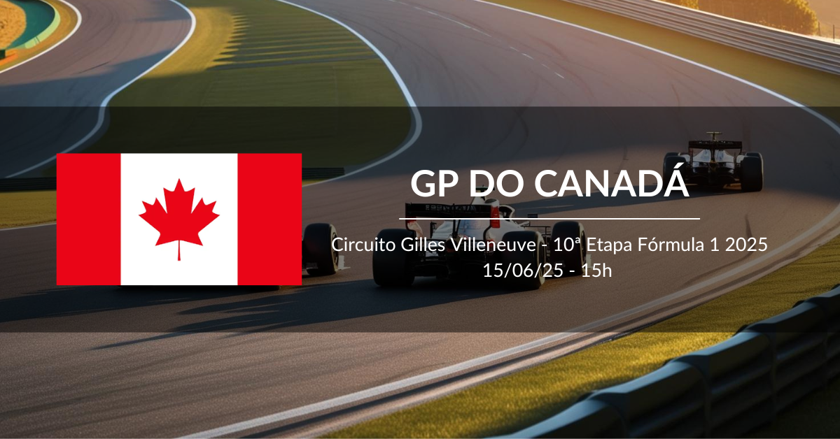 GP do Canadá 15/06/25 Fórmula 1