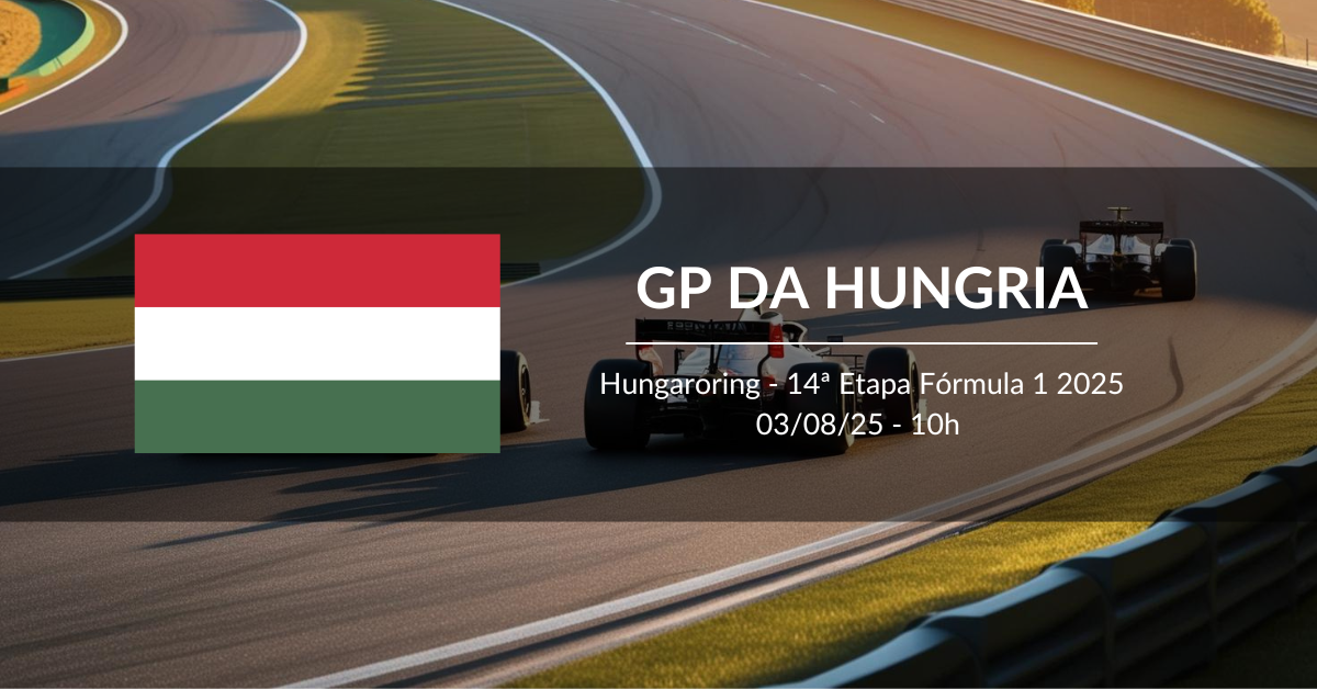 GP da Hungria 03/08/25 Fórmula 1