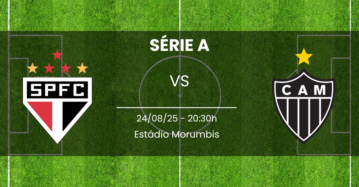 São Paulo x Atlético-MG 24 08 25