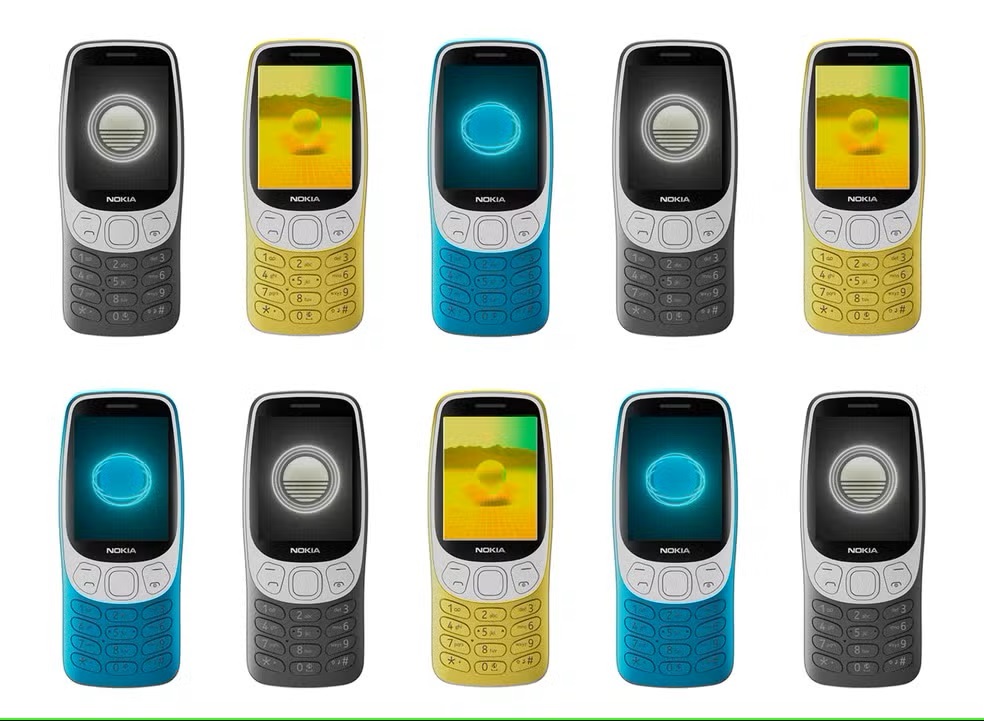 The Nokia 3210 “Brick” phone has been relaunched with a modernized version of the “Snake” game.