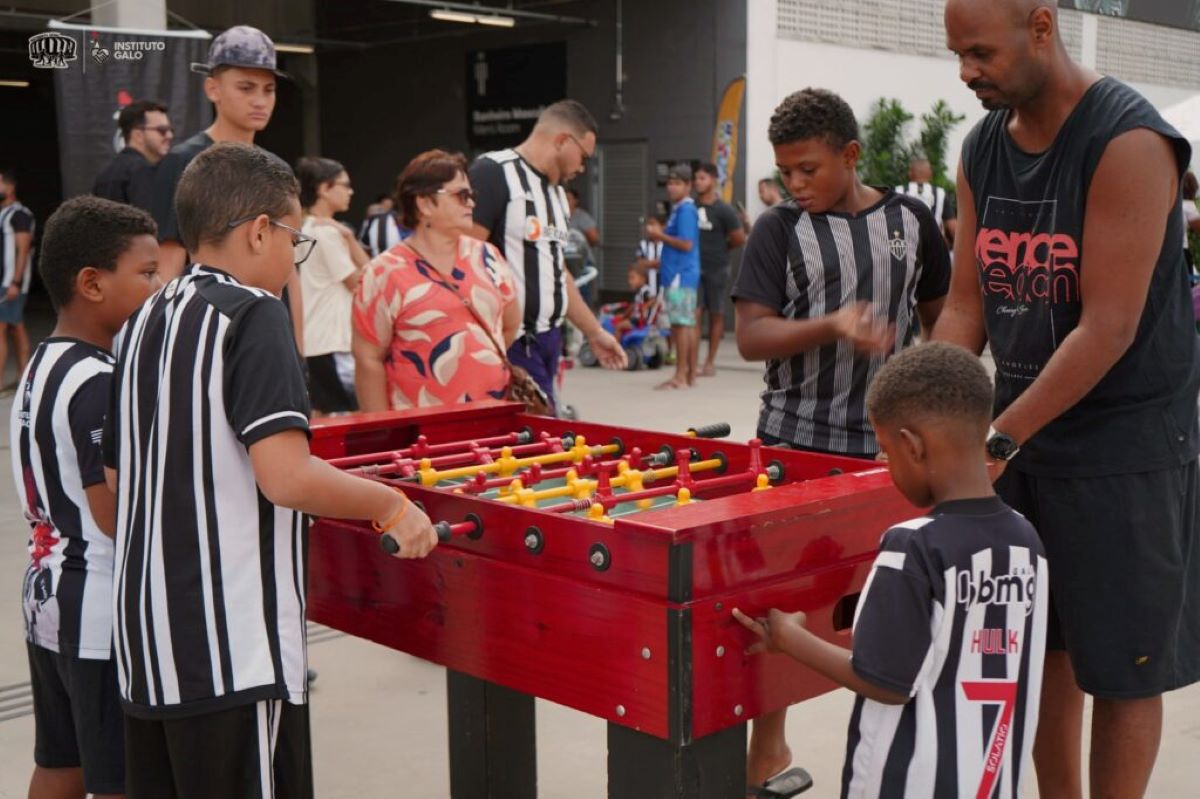 Instituto Galo promove evento para crianças e famílias na Arena MRV; saiba detalhes