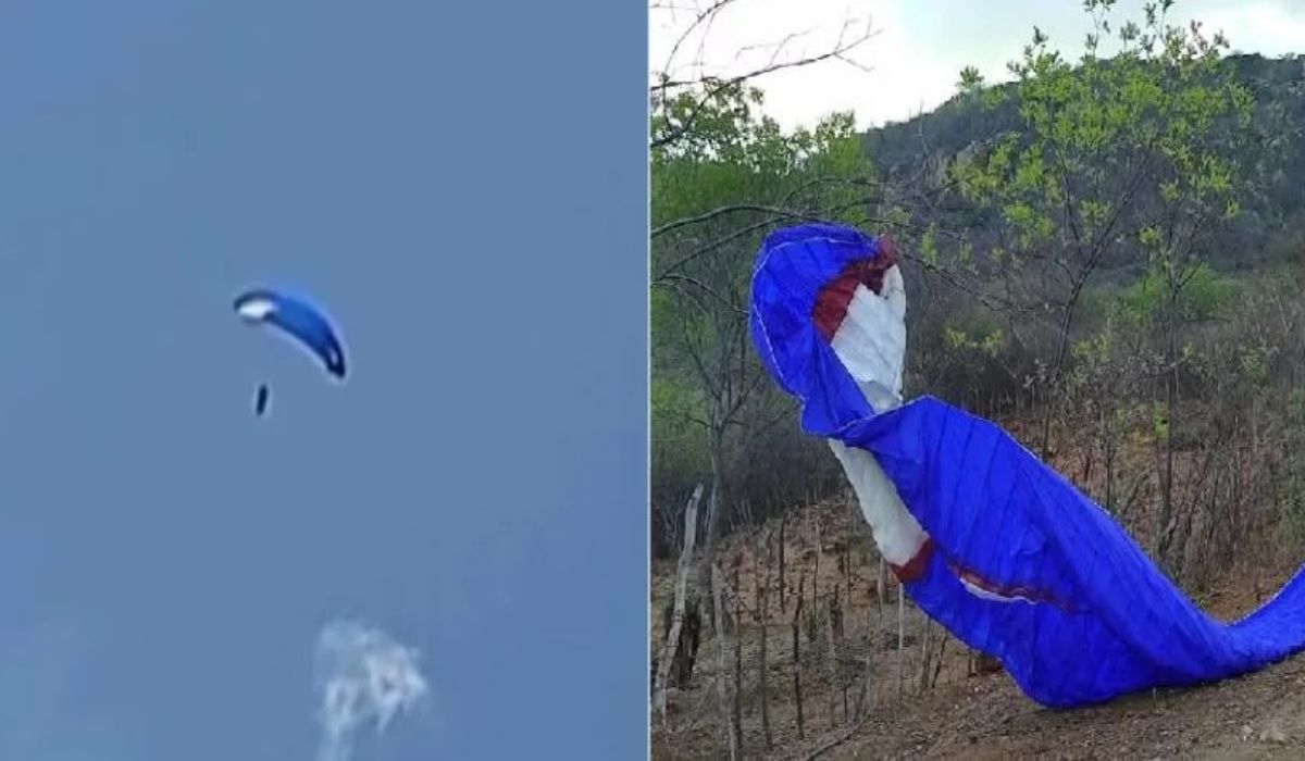 Vídeo: Turista morre após queda de parapente no Sertão da Paraíba