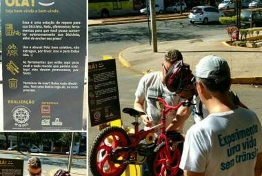 Bh recebe primeira estação de reparo autônomo de bicicletas