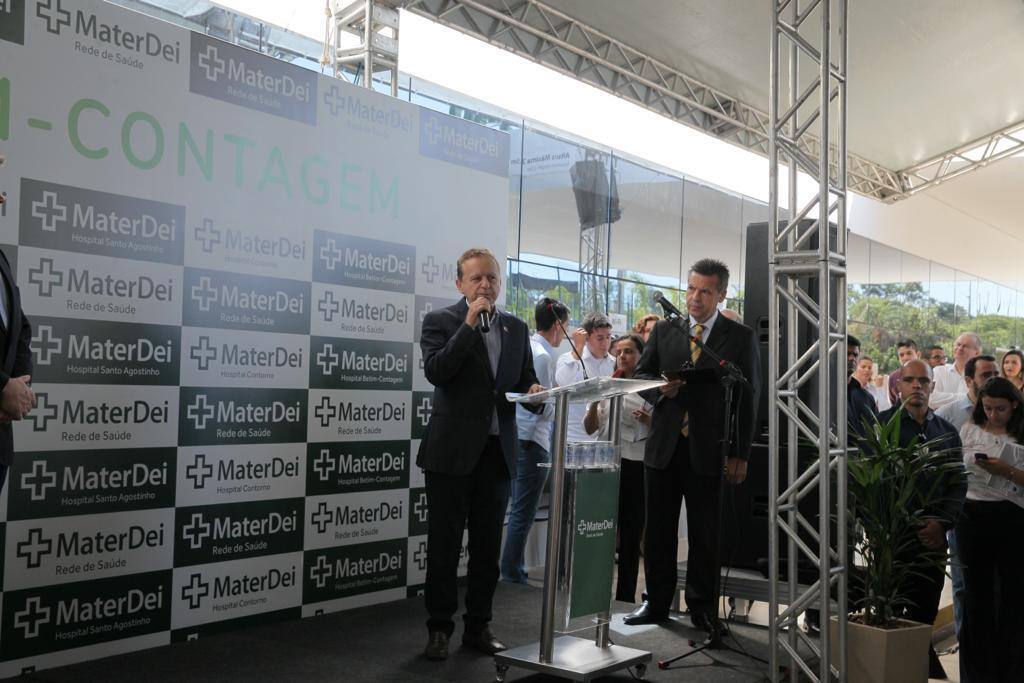 Prefeito de Betim, Vittorio Medioli disse que o hospital faz parte de uma gama de investimentos na área saúde que estão em andamento, que juntos, transformarão o perfil do município