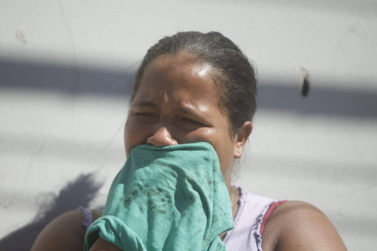 Brenda é cuidadora da Yeda e presenciou o crime