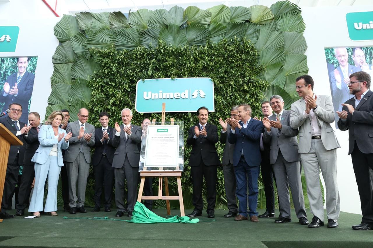 Inauguração do hospital da Unimed Betim